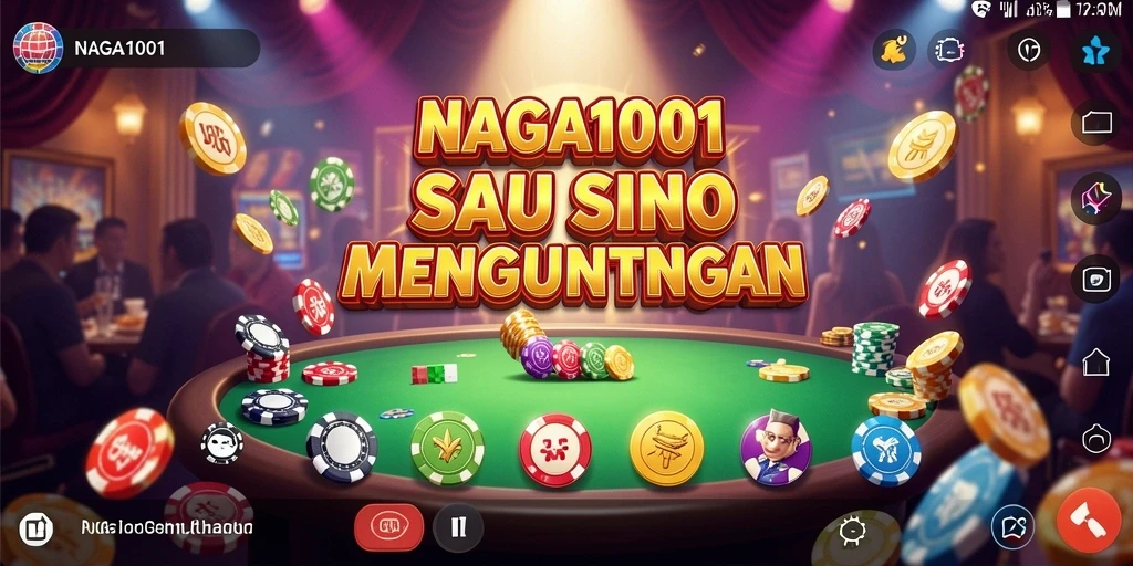 Tampilan menarik dari gameplay Kasino di NAGA1001.