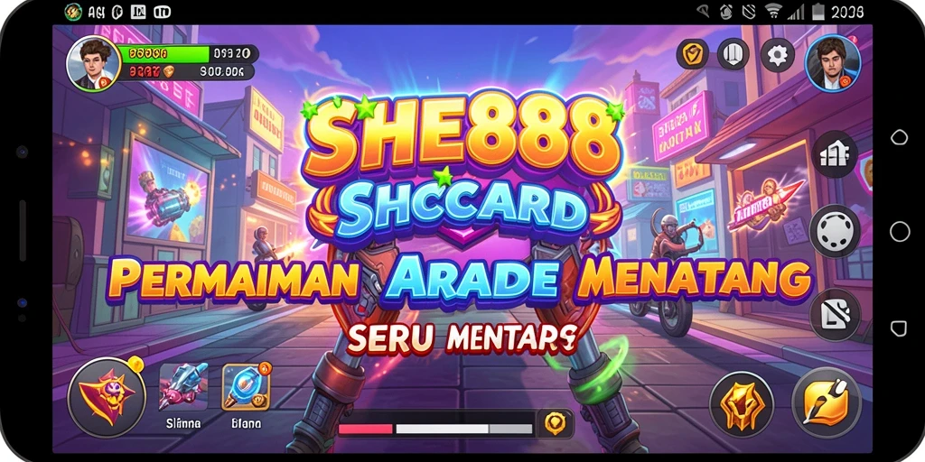 Tampilan gameplay seru dari SHE888 dengan aksi cepat dan tantangan menarik.