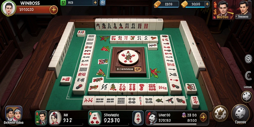 Gameplay menarik Mahjong di WINBOSS dengan grafis yang memukau.