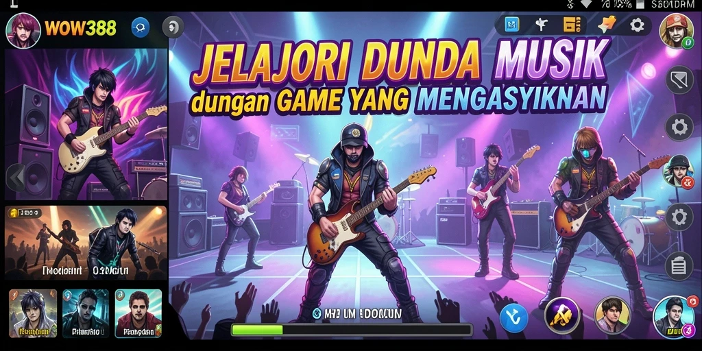 Tampilan gameplay WOW388 yang menarik dan interaktif.